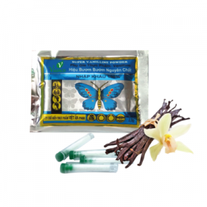 Bột Thơm Vani - Bươm Bướm (10 Ống) 