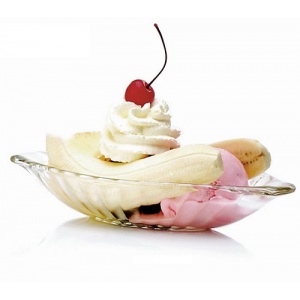 Đĩa Kem Alaska Banana