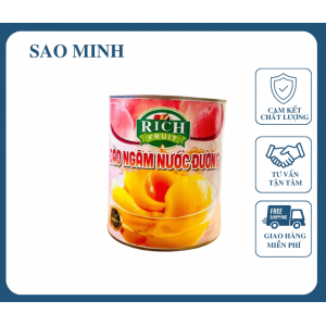Đào Hộp - Rich Fruit 825gr