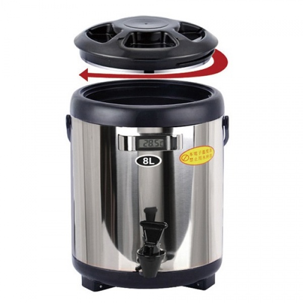 Bình Ủ Trà Có Đồng Hồ 8L