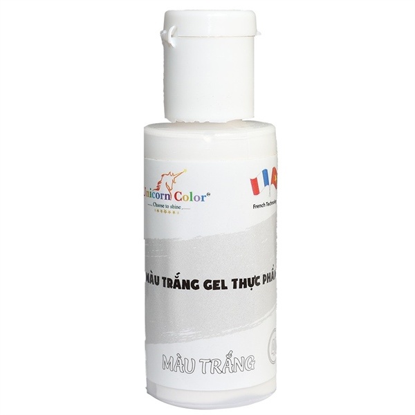 Màu Gel Trắng Đồng Tiền 28gr