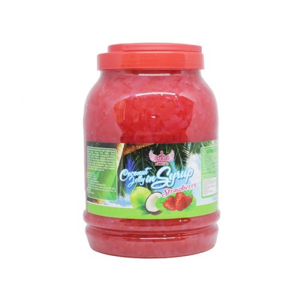 Thạch Dừa Dâu Tây - King 4Kg