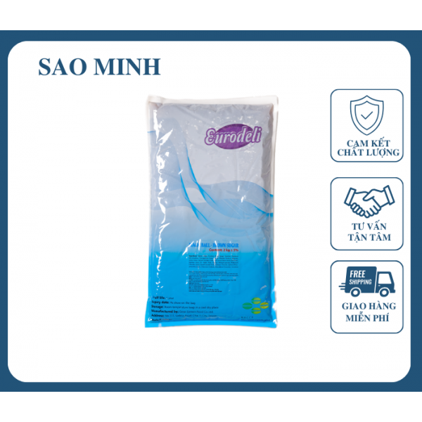 Hạt 3Q Caramel - Eurodeli 2Kg