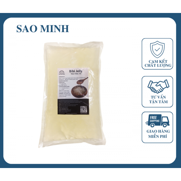 Hạt 3Q Trắng - BiBi Jelly 2kg