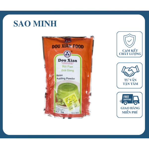Bột Pudding Dưa Lưới - Dou Xian 1Kg