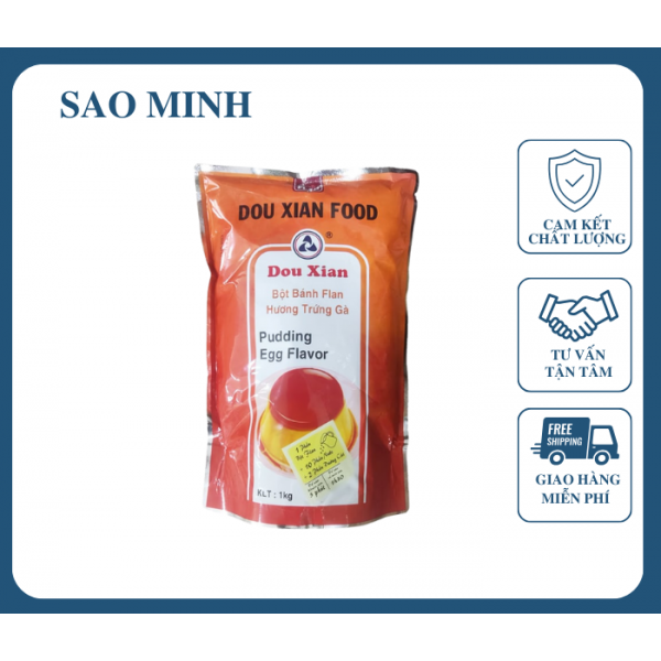 Bột Pudding Trứng - Dou Xian 1Kg