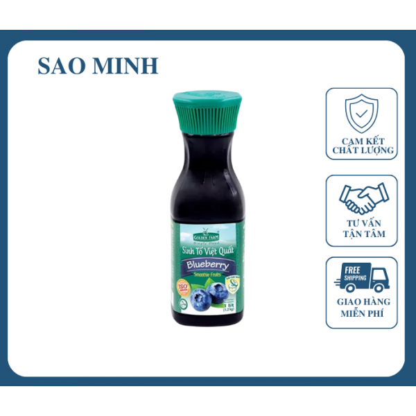 Sinh Tố Việt Quất - Golden Farm 1L