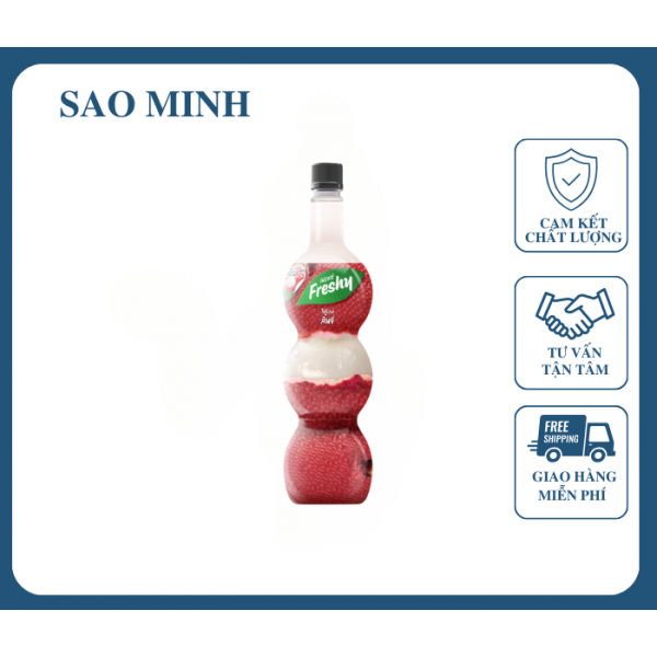 Syrup Freshy Vải 750ml