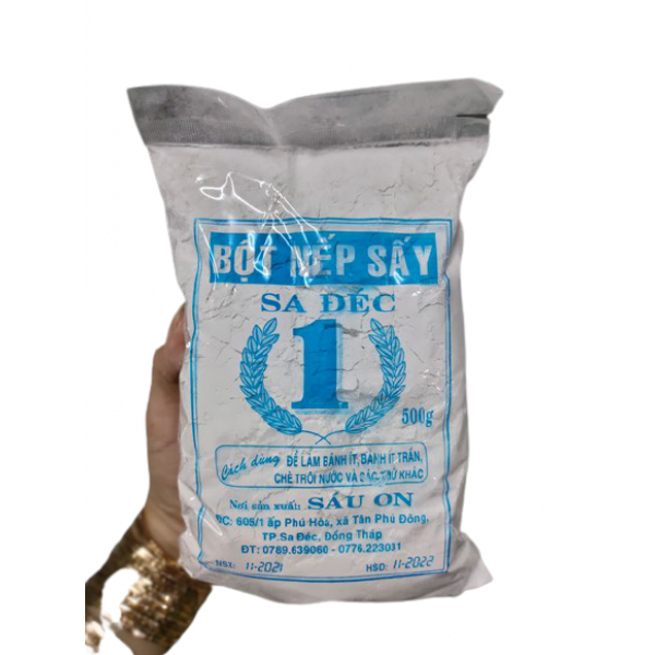 Bột Nếp Sấy AAA - Sáu On 500Gr 