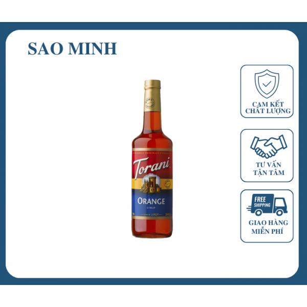Syrup Cam Vàng - Torani 750ml