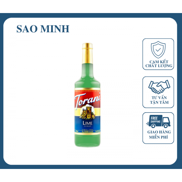 Syrup Chanh Xanh - Torani 750ml