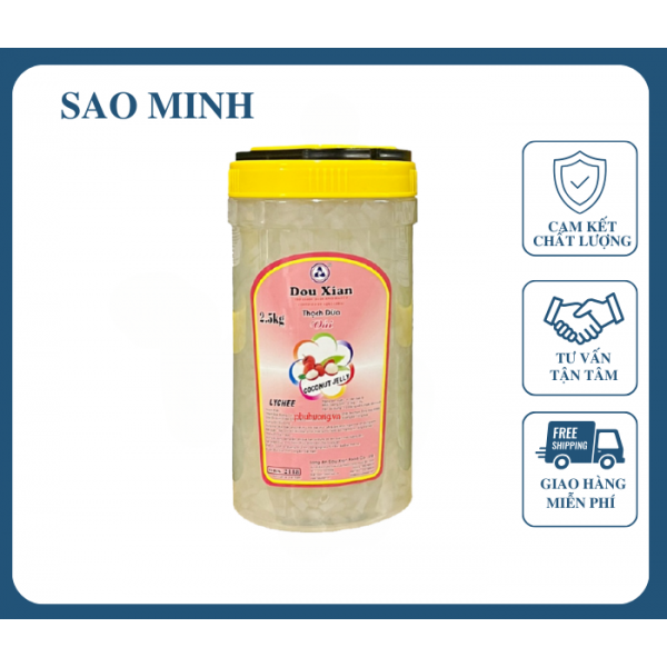 Hạt Rau Câu Dừa 3D - Dou Xian 2,5kg 