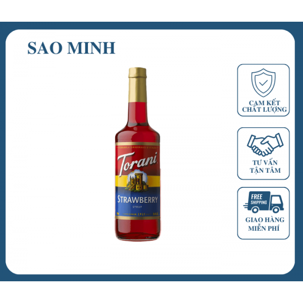 Syrup Dâu - Torani 750ml