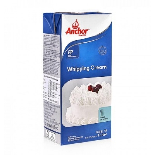 Kem Whipping Cream - Anchor 1L