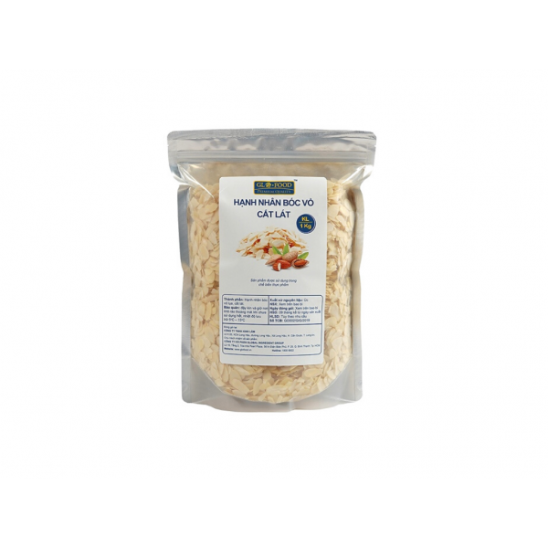 Hạnh Nhân Lát - GL Food 1Kg