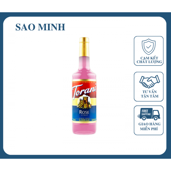 Syrup Hoa Hồng - Torani 750ml