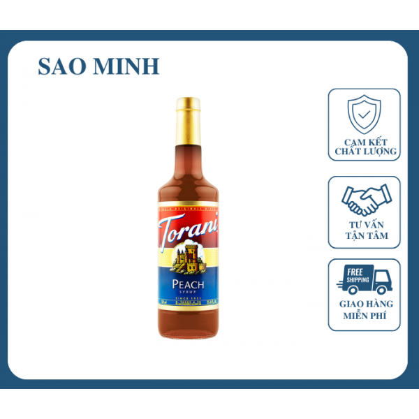 Syrup Đào - Torani 750ml